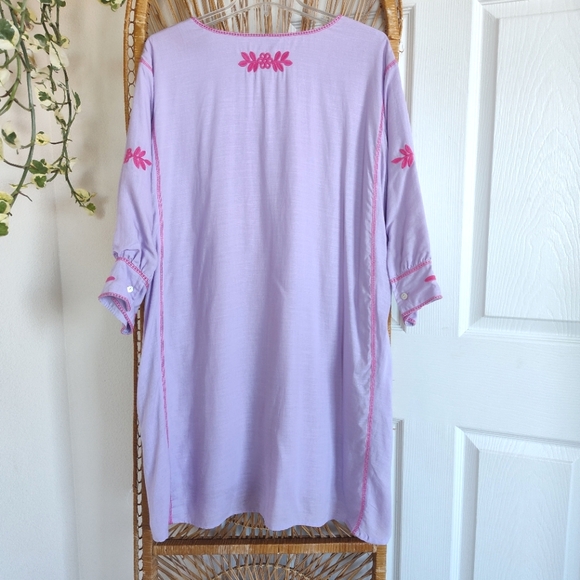 J. Marie Kennedy Embroidered Dress - Picture 10 of 11